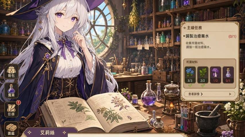 魔女秘药 主线事件 场景图 1