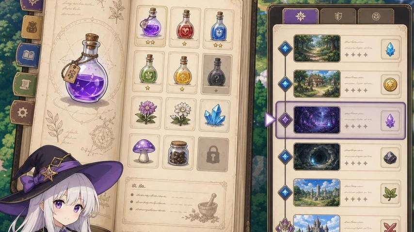 魔女秘药 主线事件 页面配图 8