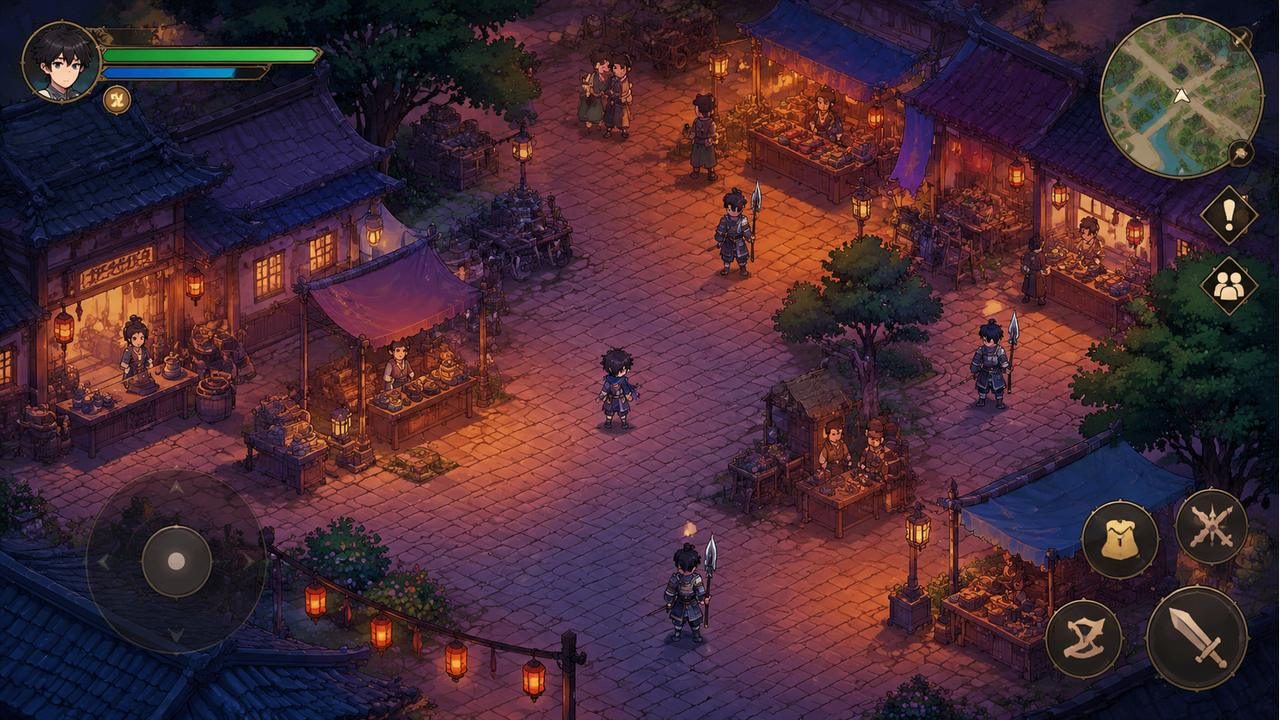 交易街的屑卫兵 城镇任务 画面 5