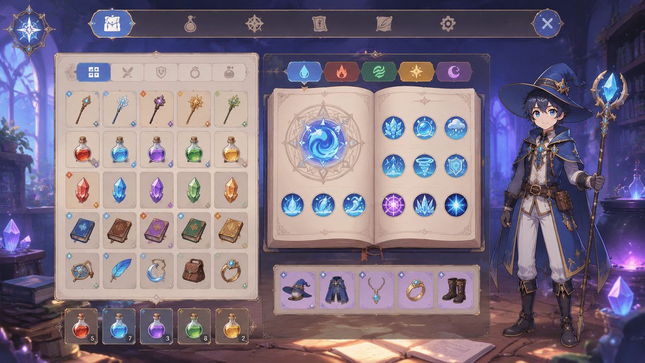 魔法师露娜 存档管理 画面 7
