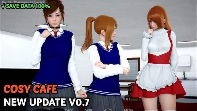 舒适咖啡厅_Cosy Cafe 角色路线 演示图 1