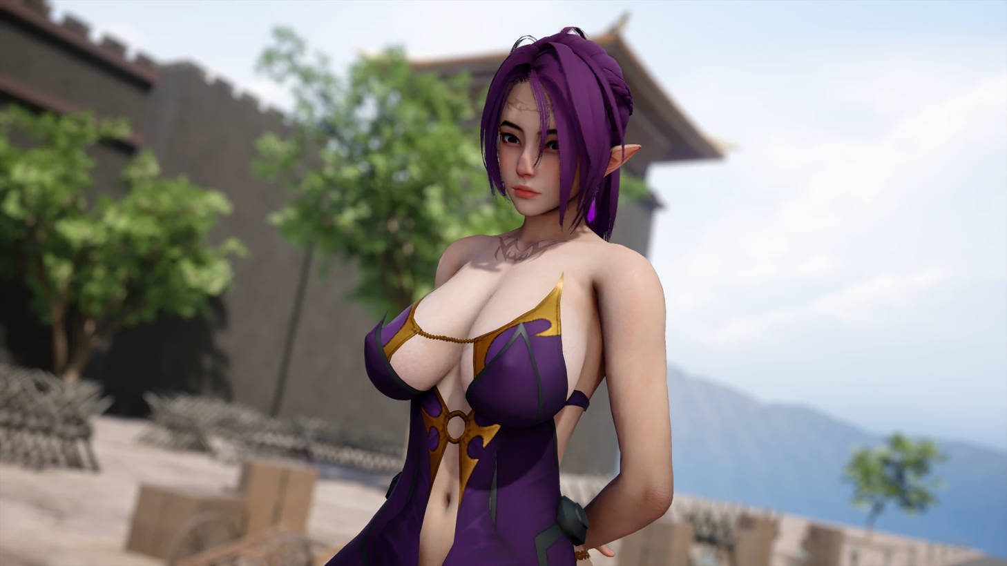 跨领域 0.4亚洲SLG 跨界 Cross Realms 最新版下载 修气九境视觉小说 封面图