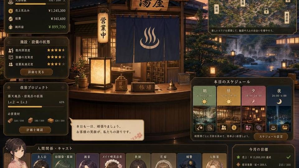 背德浴场 探索场景 玩法截图 5