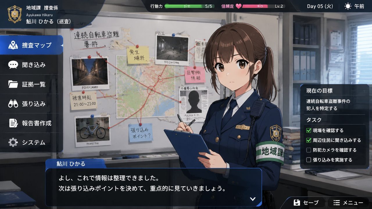 极道无赖EX 女警鮎川光 存档管理 资料图 3