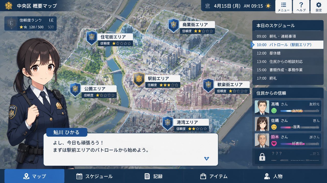 极道无赖EX 女警鮎川光 章节事件 资料图 6