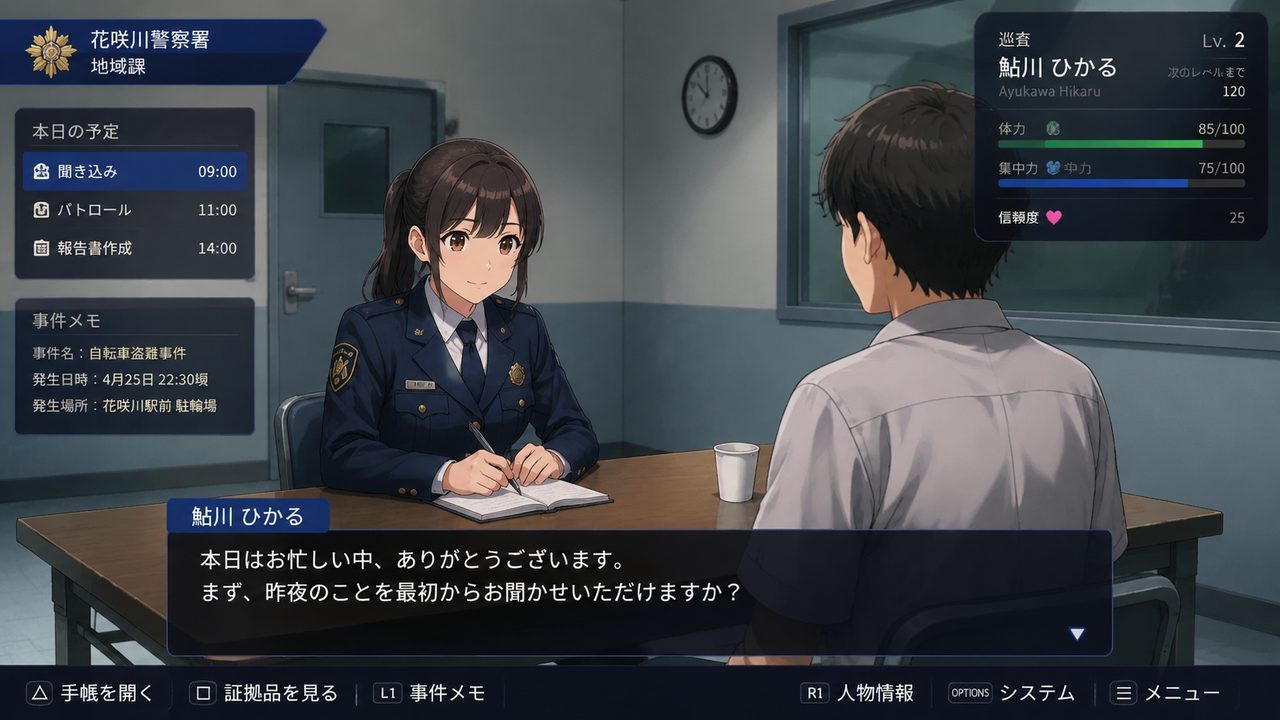 极道无赖EX 女警鮎川光 角色养成 页面配图 4