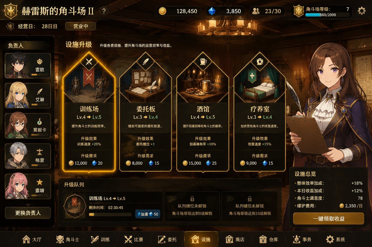赫雷斯的角斗场Ⅱ 章节事件 页面配图 2