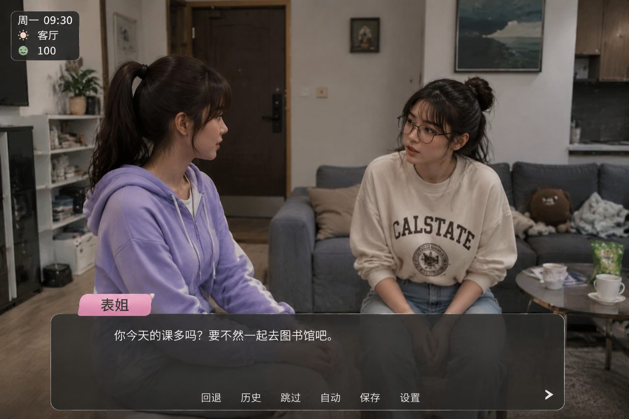 我的可爱表姐 地图探索 演示图 8