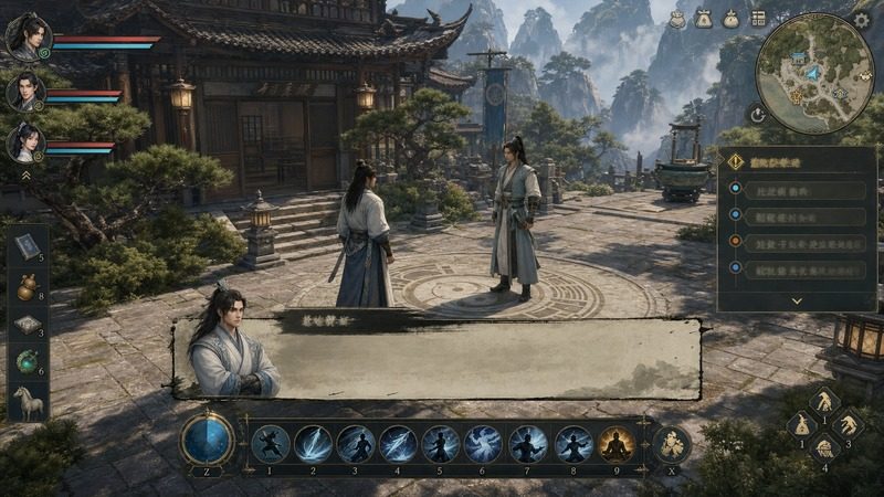 金庸群侠传5爱与死仙狐MOD六周年 地图重绘版 展示图 2