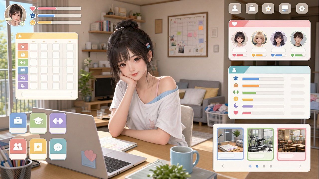 能干的后辈小葵酱 角色养成 画面 7