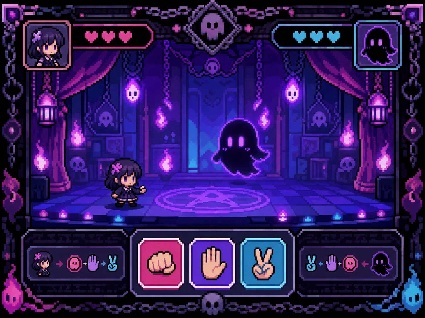 色情猜拳GHOST篇 探索场景 实机截图 1